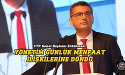 Erhürman: İçeride ve dışarıda yönetsel alanlar boşaltıldı, bu boşluğu dolduracağız!