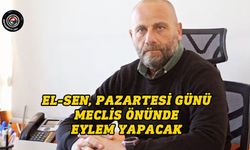 El-Sen, pazartesi günü Meclis önünde eylem yapacak