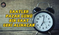 Saatler pazar günü bir saat geri alınacak