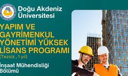 DAÜ’den “yapım ve gayrimenkul yönetimi” alanında yeni yüksek lisans programı