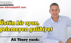 Ali Yöney, Göçmenköy-Mesarya maçını yorumladı; Üstün bir oyun, gelemeyen bir galibiyet