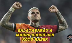 Galatasaray'ın yıldızı Mauro Icardi sezonu kapattı