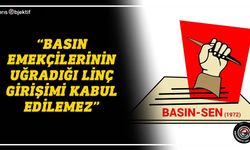 Basın-Sen, yaşananları eleştirdi...