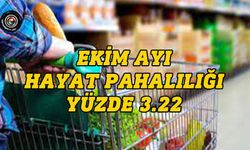 Ekim ayı hayat pahalılığı oranı açıklandı