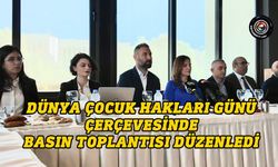 "Kuzey Kıbrıs’ta Çocuk Hakları ve Hak İhlalleri” konulu basın toplantısı düzenledi