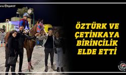 Öztürk ve Çetinkaya’nın tayları Kıbrıs’ın güneyinde birincilik elde etti