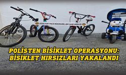 Bisiklet Operasyonu: Bisiklet hırsızlar yakalandı