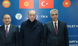 Erdoğan ve Tatar Bişkek Kırgız-Türk Dostluk Devlet Hastanesi’nin açılışına katıldı