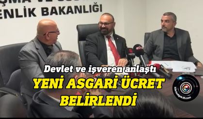 Yeni asgari ücret belirlendi