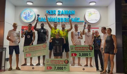 Şampiyon Melekler Plaj Voleybolu Ligi'nde muhteşem final