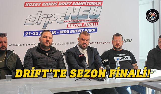 Drift NEU 2024 KKTC Drift Şampiyonası’nda, şampiyonun belirleneceği son yarış nefes kesecek