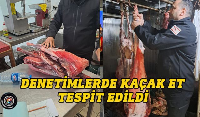 LTB, denetimde tespit edilen kaçak eti müsadere etti