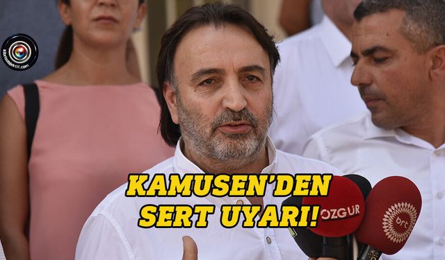 Kamusen: Kök maaş hesabını kabul etmeyeceğiz, ülke kaosa sürüklenir!