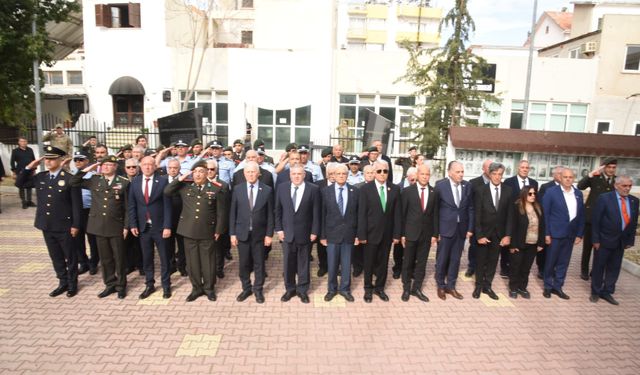 18 Mart Şehitleri Anma Günü… Tekke Bahçesi Şehitliği’nde tören düzenlendi