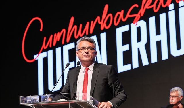 CTP 29.Olağan Kurultayı’nda Tufan Erhürman konuştu