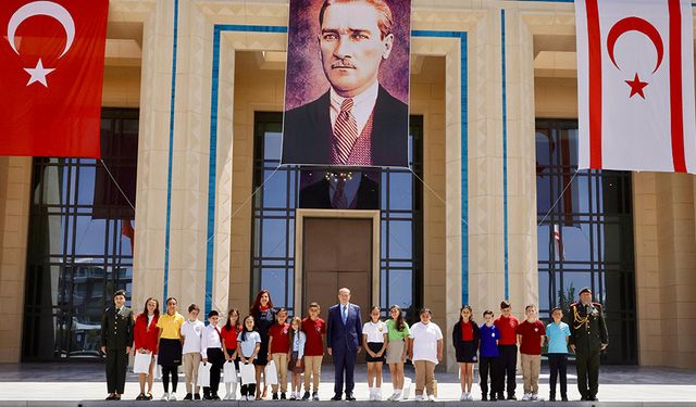 Tatar, görevini 9 Eylül İlkokulu öğrencisi Melin Kunt’a devretti