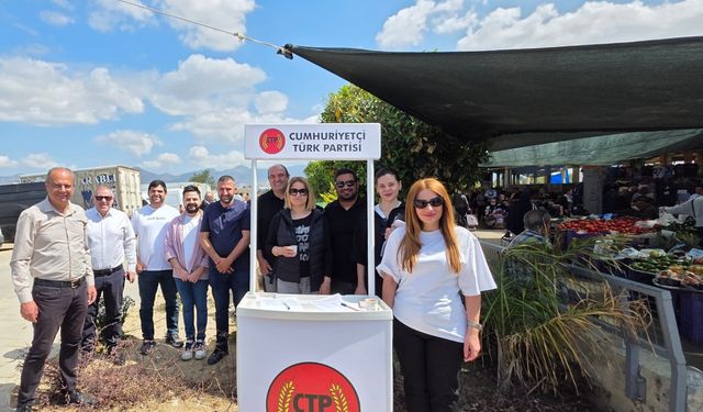CTP Lefkoşa İlçesi'nden laik eğitim için imza kampanyasına destek