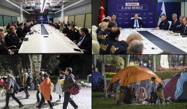 İstanbul'da 6,2 büyüklüğündeki depremin ardından 184 artçı sarsıntı kaydedildi