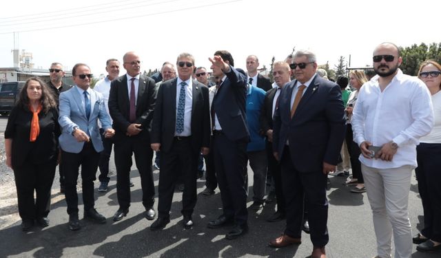 Üstel Mormenekşe kırsal kesim arsalarında inceleme yaptı