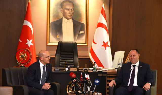 Öztürkler, Mehmet Şimşek’i kabul etti