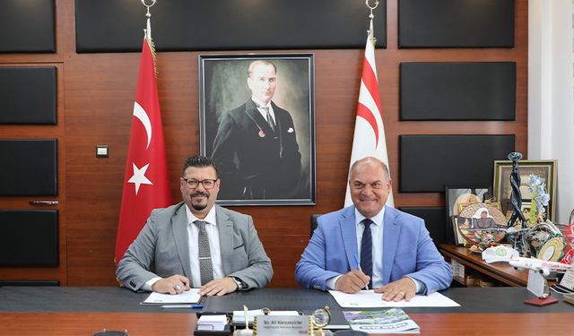 Değirmenlik Akıncılar Belediyesi ile LAÜSEM arasında eğitim işbirliği protokolü imzalandı