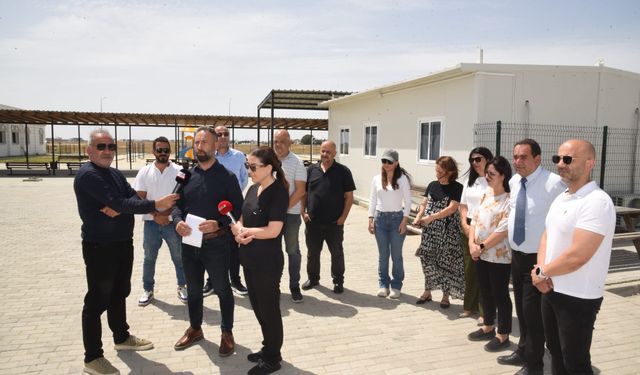 KTÖS ve TIP-İŞ, Dr. Suat Günsel İlkokulu’nda eylem yaptı