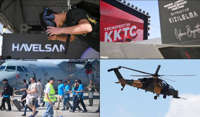Rum kesiminde dikkatler TEKNOFEST KKTC'de