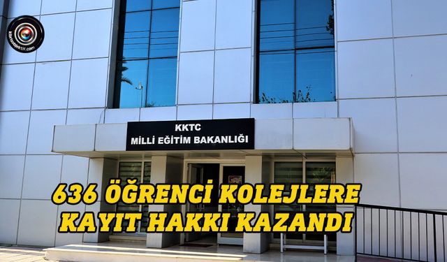 636 öğrencinin yüzde 70’i devlet okullarından