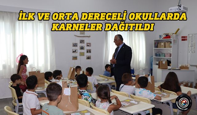 Yaklaşık 58 bin öğrenci ile 6 bin 300 öğretmen için tatil zili çaldı