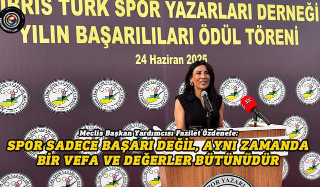 Özdenefe: Gençler sporla iç içe bir yaşam sürmeli