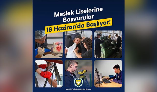 Meslek liseleri için başvuru süreci yarın başlıyor