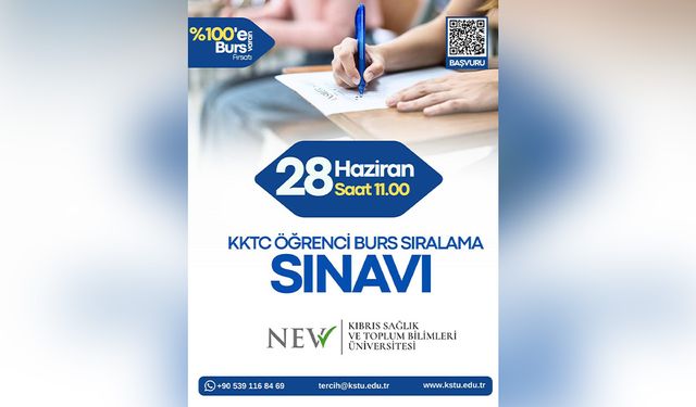 KSTU’dan burs fırsatı: Sınav 28 Haziran’da