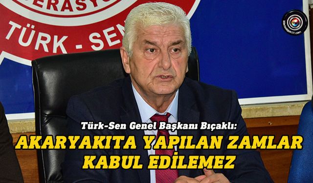 Bıçaklı: Akaryakıt zammı geri çekilsin