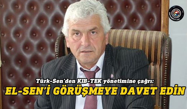 Bıçaklı: TÜRK-SEN, her zaman olduğu gibi EL-SEN’in yanında olacaktı