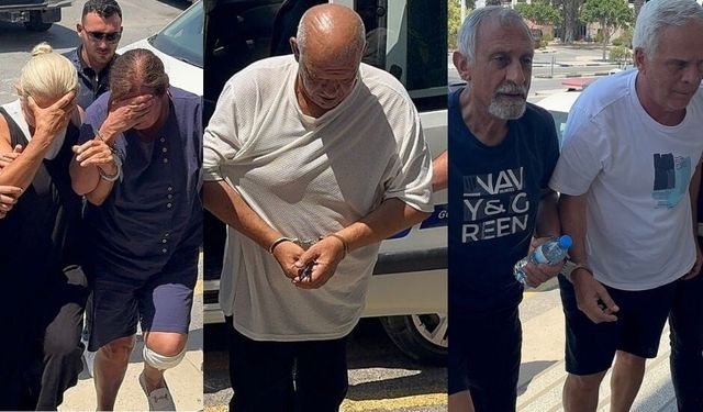 5 Kıbrıslı Rum sekiz gün daha tutuklu kalacak