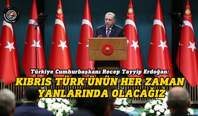 Erdoğan, Kabine Toplantısı'nın ardından millete seslendi