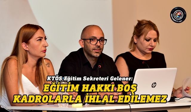 Gelener, hükümeti eleştirdi...