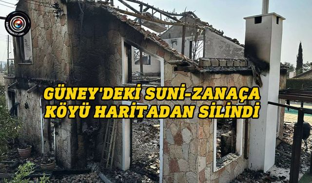 Güney'deki Suni-Zanaça köyü haritadan silindi