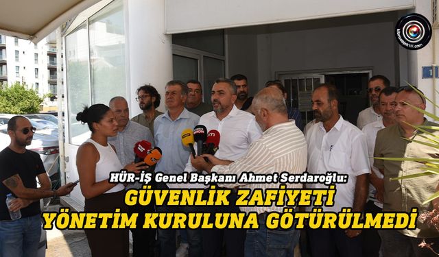 HÜR-İŞ, İhtiyat Sandığı Dairesi önünde basın açıklaması yaptı