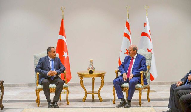 KTSYD Başkanı Necati Özsoy ve yönetimi Tatar’a nezaket ziyareti yaptı