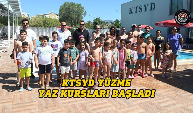 KTSYD Yüzme Yaz Kursları başladı