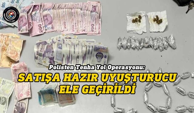 Araçta uyuşturucu ve para ele geçirildi