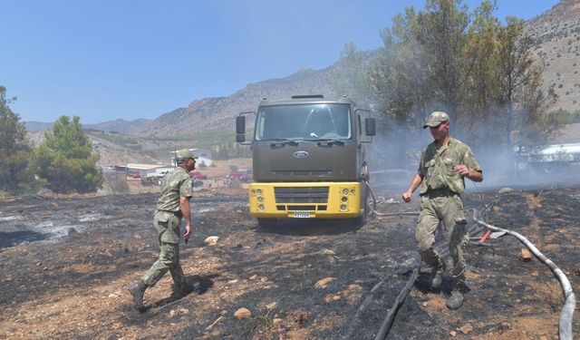 GKK: Dikmen’deki yangına 51 araç ve 136 personelle müdahale edildi