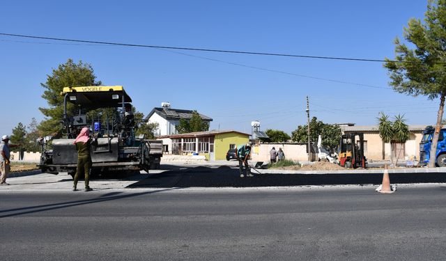 Mesarya Belediyesi kavşak düzenleme çalışmalarını sürdürüyor