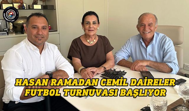 Hasan Ramadan Cemil Daireler Futbol Turnuvası için hazırlıklar başladı