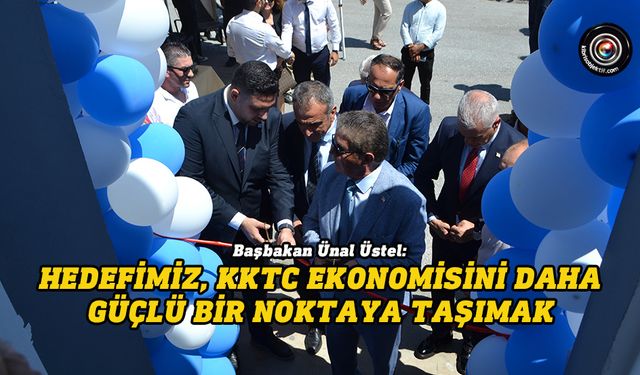 Mağusa Serbest Limanı’nda yeni yapı malzemeleri laboratuvarı açıldı