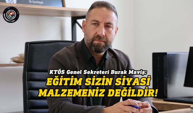 KTÖS hükümeti bir kez daha uyardı...