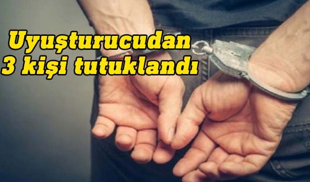 Girne’de madde tasarrufundan üç kişi tutuklandı