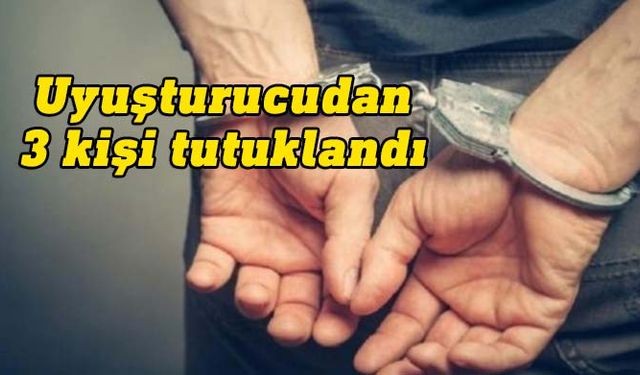 Girne'de madde tasarrufu: 3 tutuklu