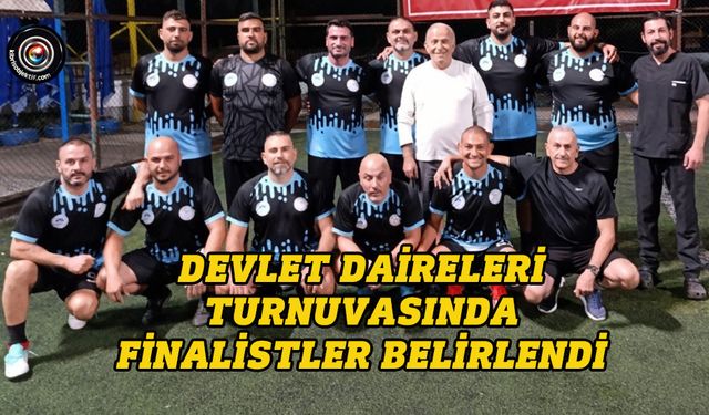 Hasan Ramadan Cemil Devlet Daireleri Futbol Turnuvasında final oynanacak